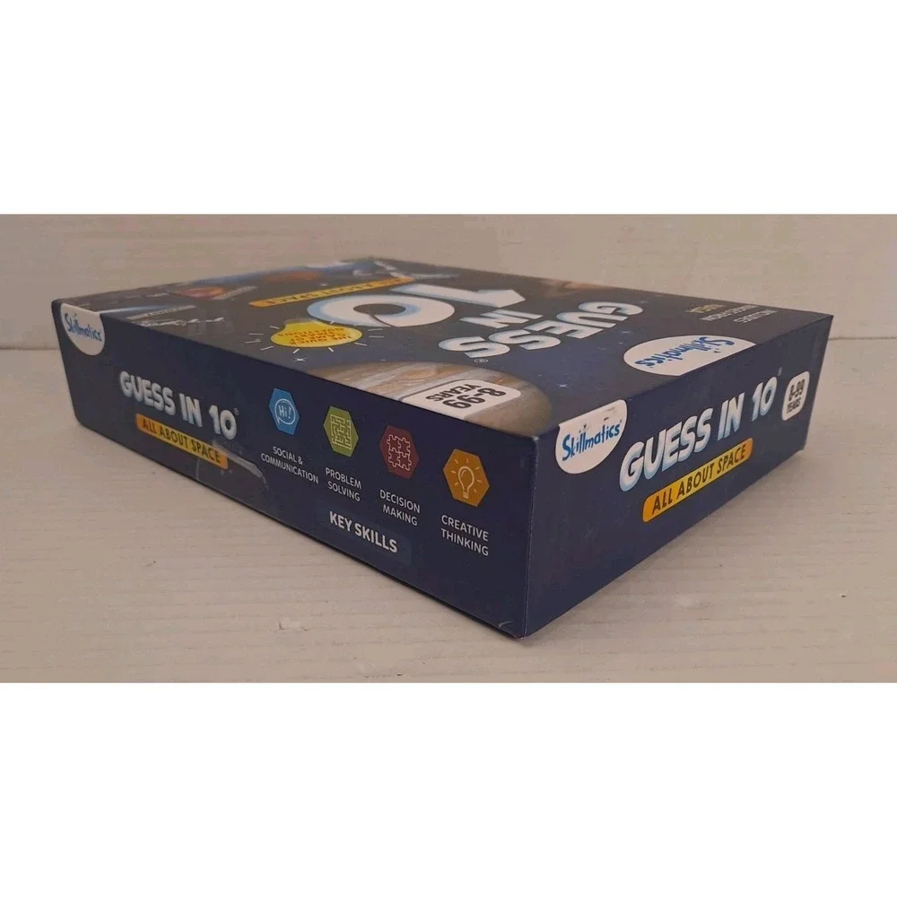 Skillmatics Card Game - Guess in 10 NASA Space Card Game 2-6 Player  Sealed
